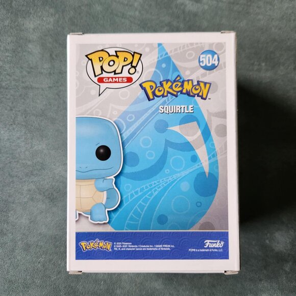 Funko Pop Pokemon Squirtle 504 Diamond 2021 Summer Convention w/ soft protector - Picture 3 of 6
